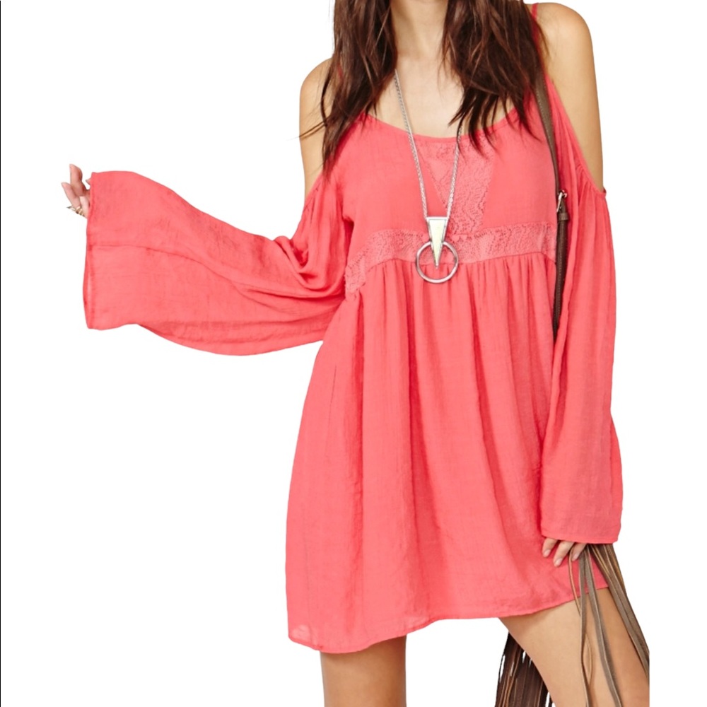 • Nasty Gal • Flirty Boho Mini Dress ♡︎